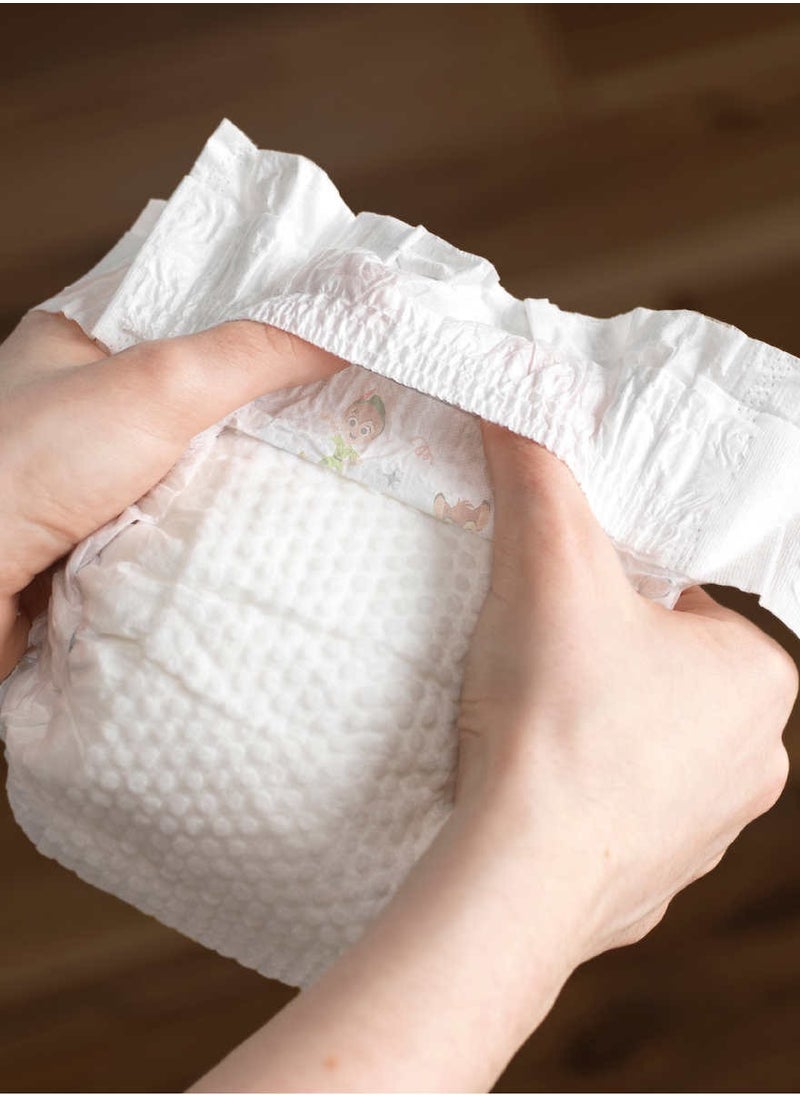192-Piece Little Snugglers Plus With 2 in 1 Skin Protect Limited Edition Baby Diapers Size 1