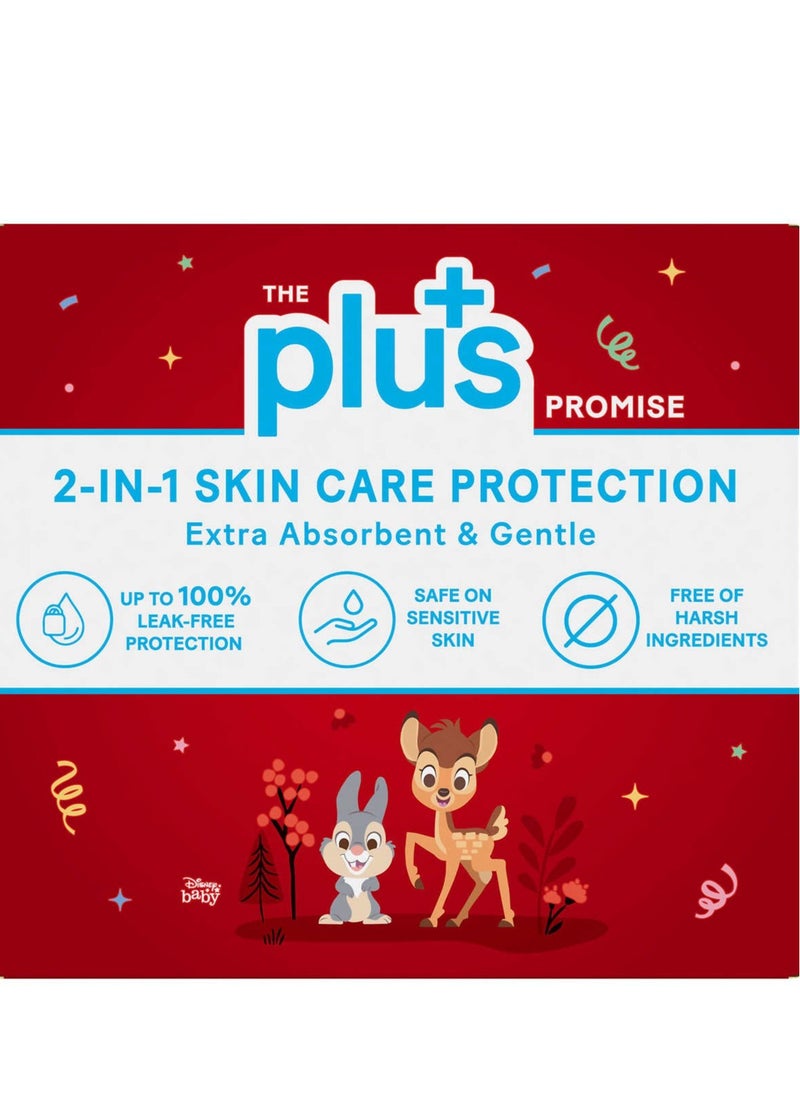 192-Piece Little Snugglers Plus With 2 in 1 Skin Protect Limited Edition Baby Diapers Size 1