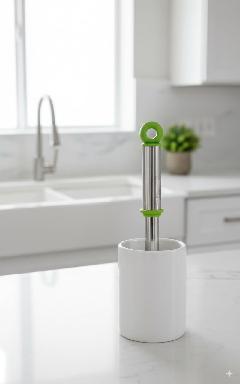 ADD2CART Stainless Steel Potato Masher, Vegetable Crusher with Ergonomic Handle, Kitchen Tool for Pav Bhaji - Image 4