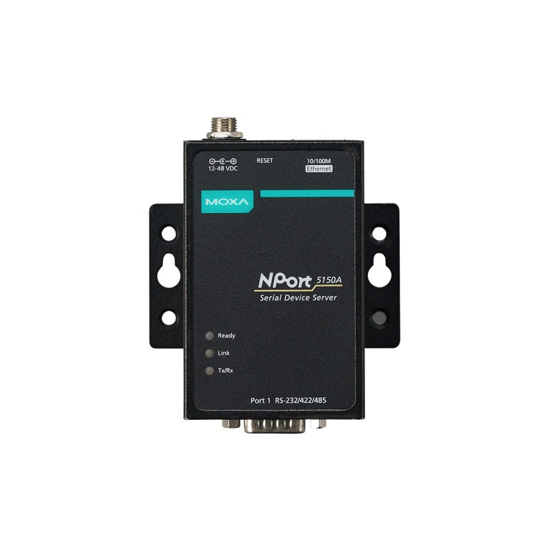MOXA NPort 5150A - 1 Port RS-232/422/485 Serial Device Server, 0 to 60øC Operating Temperature - Image 3