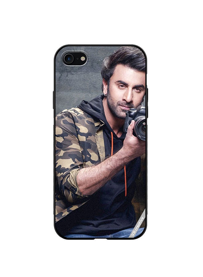 VR CREATIVE Protective Case Cover For Apple iPhone SE (2022) Bollywood Actor Ranbir Kapoor Design Multicolour - Image 1