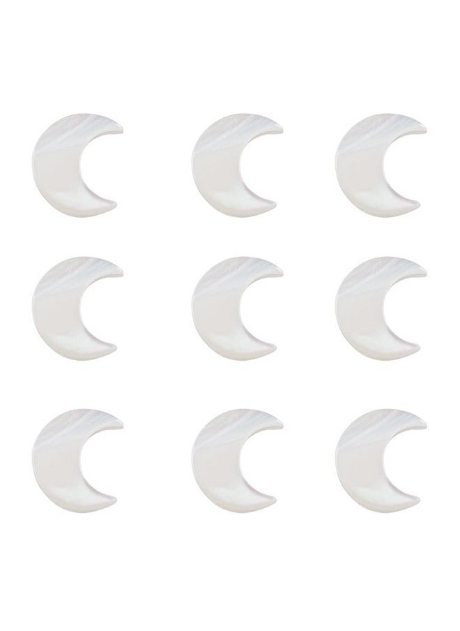 DanLingJewelry - 30Pcs Natural Shell Beads Crescent Moon Shell Beads Mini Moon Beads Loose Spacer Beads For Diy Jewelry Making Supplies - Image 1