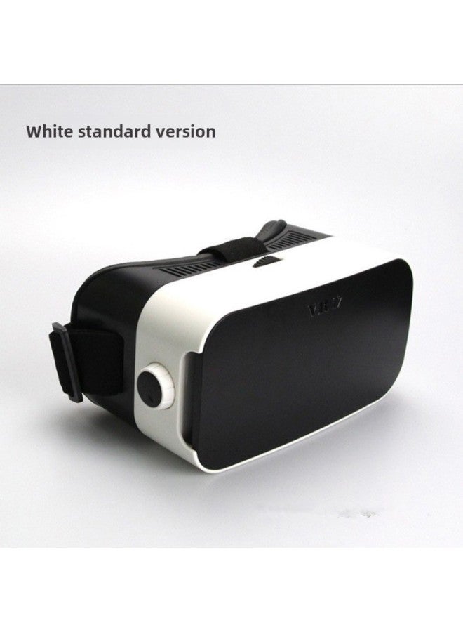 Mobile Phone Vr Virtual Reality 3dVRi7 Glasses Direct Panoramic Mini Head-mounted Glasses-Color:White  - Image 1