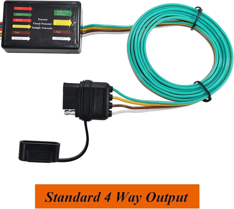 Oyviny 4 Way Trailer Wiring Harness 55370 for Subaru Models - Image 4