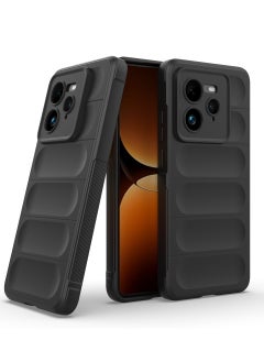 Generic Realme GT7 Pro 5G  - Original Magic Shield Shock-Resistant Case Cover with Ultra Protection and Soft Padded Interior (Black)  - Image 1