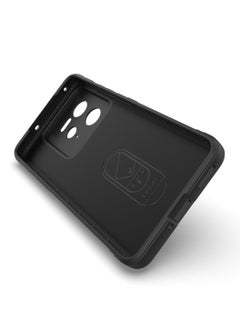 Generic Realme GT7 Pro 5G  - Original Magic Shield Shock-Resistant Case Cover with Ultra Protection and Soft Padded Interior (Black)  - Image 3