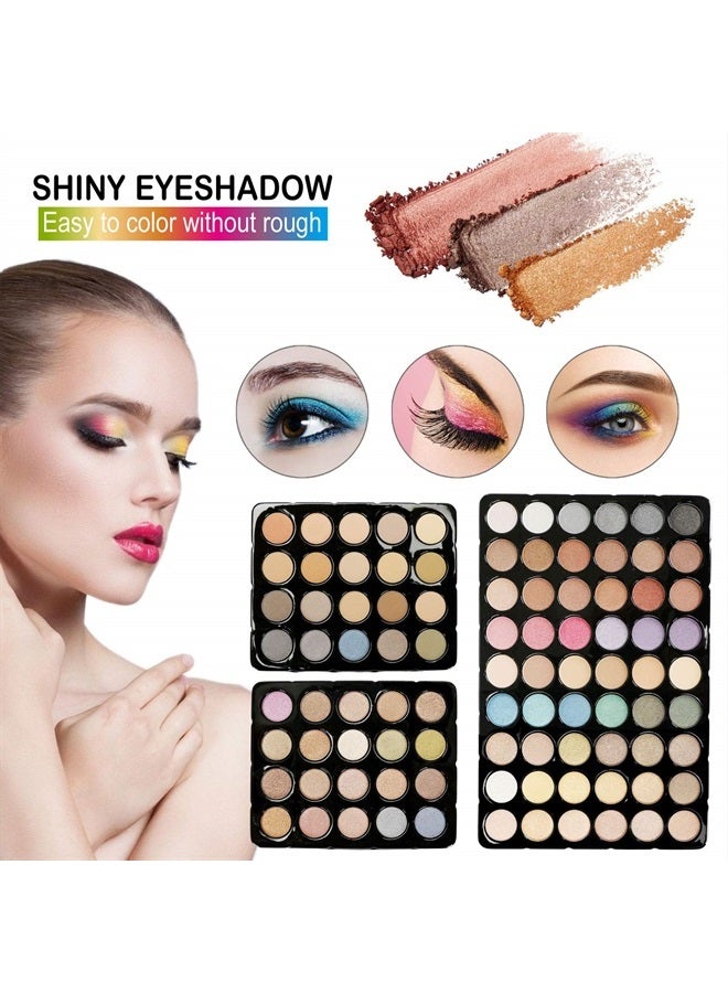 All-in-One Makeup Gift Set Carry All Makeup Kit for Women Full Kit With Aluminum Case Lipgloss Lipstick Concealer Blush Foundation Face Powder Eyeshadow Palette Cosmetic Palette #3