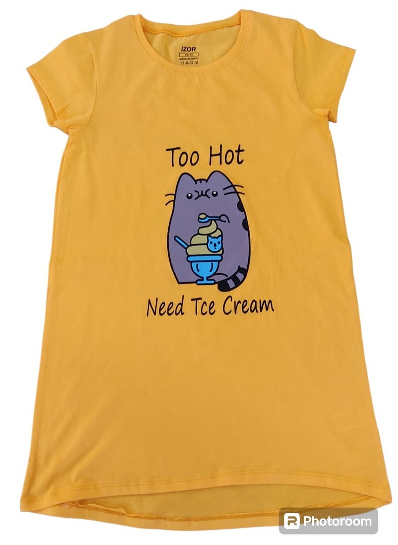 IZOR Girls Nightgown Dress 