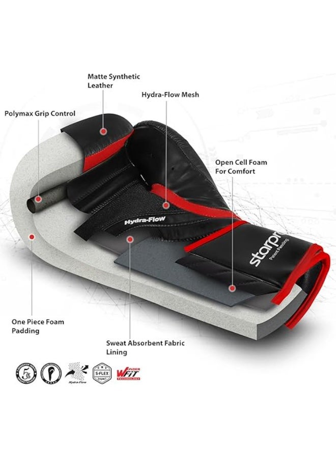 ستاربرو جوانتي ملاكمة الضربة القاضية كيه او للكمات قوية وسريعة للرجال والنساء من ستاربرو، وزن 283 جرام و340 جرام -مستلزمات رياضيه-العاب رياضيه- ادوات رياضيه -مستلزمات جيم - Image 4