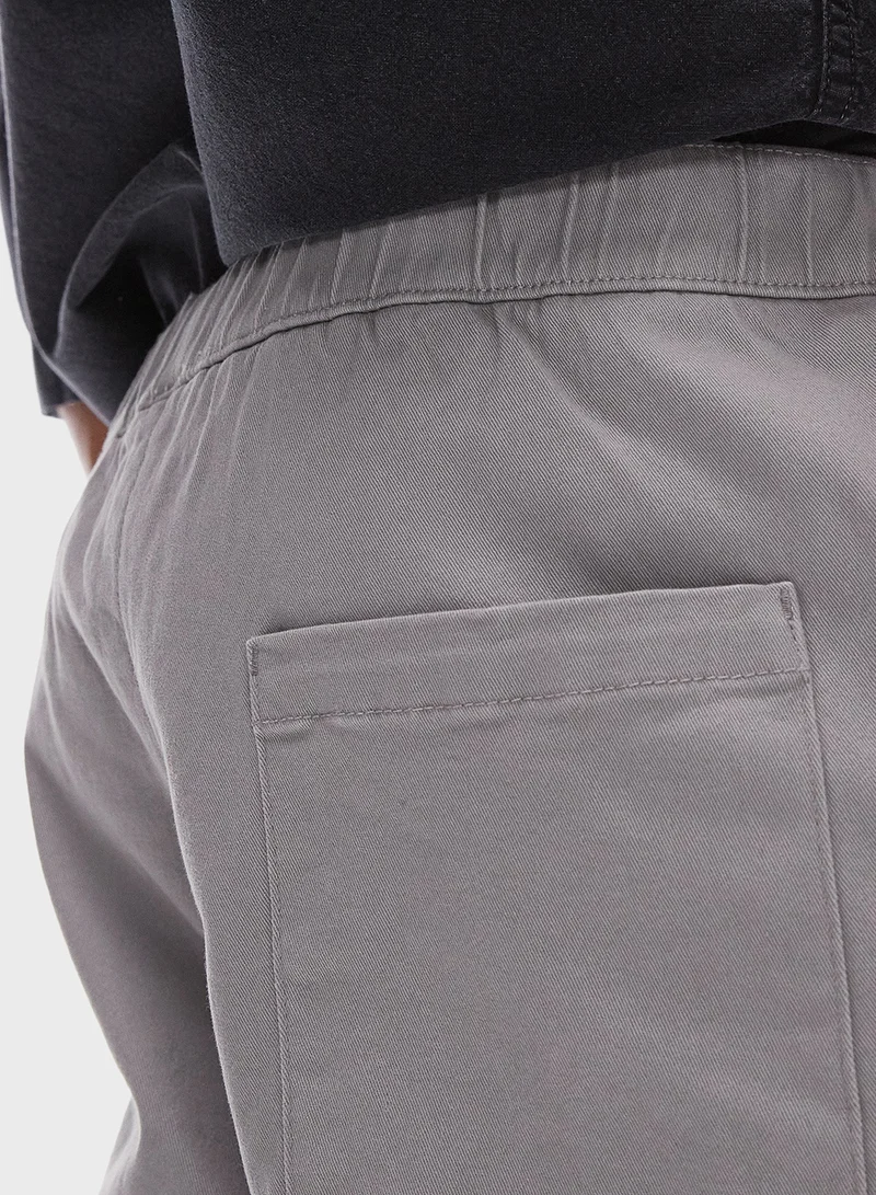 TOPMAN Straight Fit Shorts