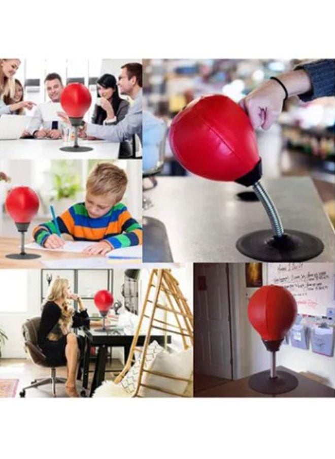 ZCM-HAPPY - Tabletop Suction Cup Inflatable Decompression Boxing Ball - Image 1