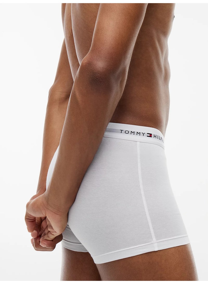 TOMMY HILFIGER 3 Pack Trunks - Cotton Stretch - Image 5