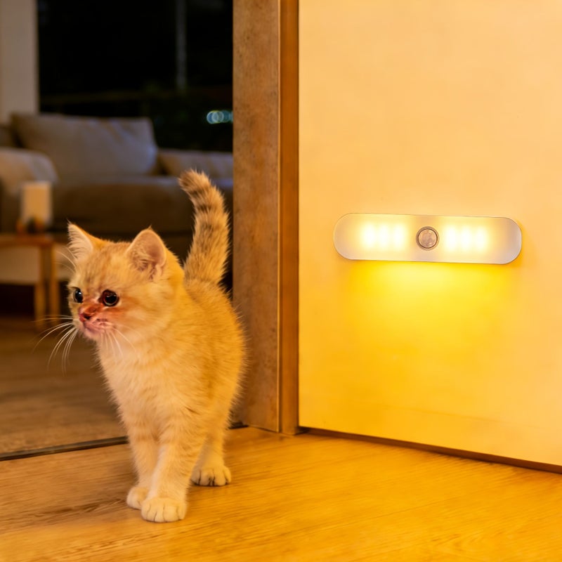 5 عبوات من مصباح حائط LED ذكي يعمل بحساس الحركة للممرات وغرف النوم - Image 3