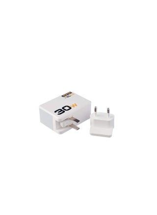 ASPOR A858 Fast Charger QC 3.0 Plus IQ Output EU PIN Plus IPHONE Cable-3 USB - White - pzsku/Z4FFC6E13339ECC5F95F9Z/45/_/1676563867/d3c7f576-1272-43f1-97a9-1f14abc97974