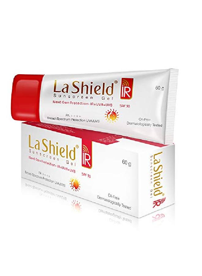 La Shield Ir Spf 30+ & Pa+++ Sunscreen Gel 60 G  - Image 1