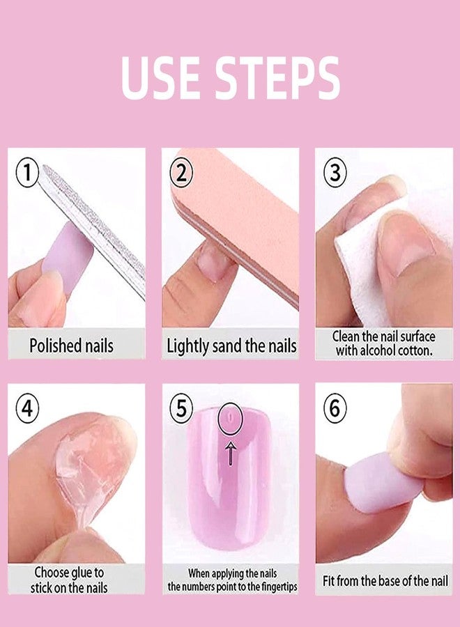 NICENEEDED 24 PCS Halloween Spider Web Skull Press on Nails, Long Suqare Dark Black Red False Nails, Plastic Full Cover Fake Nails with Jelly Glue for Women Nails - Image 5