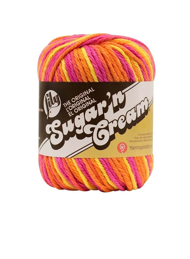 Lily Sugar'n Cream Yarn - Ombres Playtime - Image 1