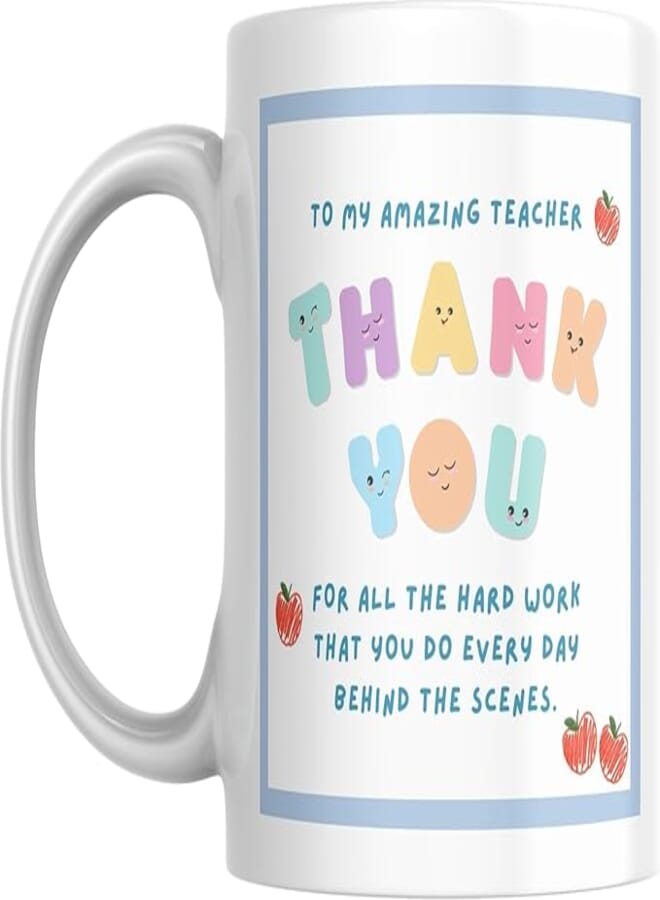 ella - Teacher Appreciation With Blue Outline For Teachers Teachers Day