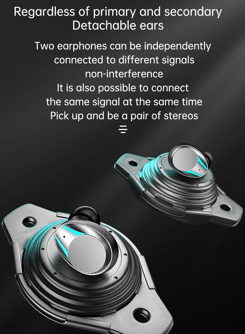 SAB M41 TWS Bluetooth Wireless In-Ear Earbuds With Microphone - Image 5