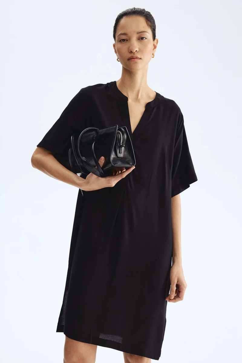 اتش اند ام فستان تونيك من الفيسكوز