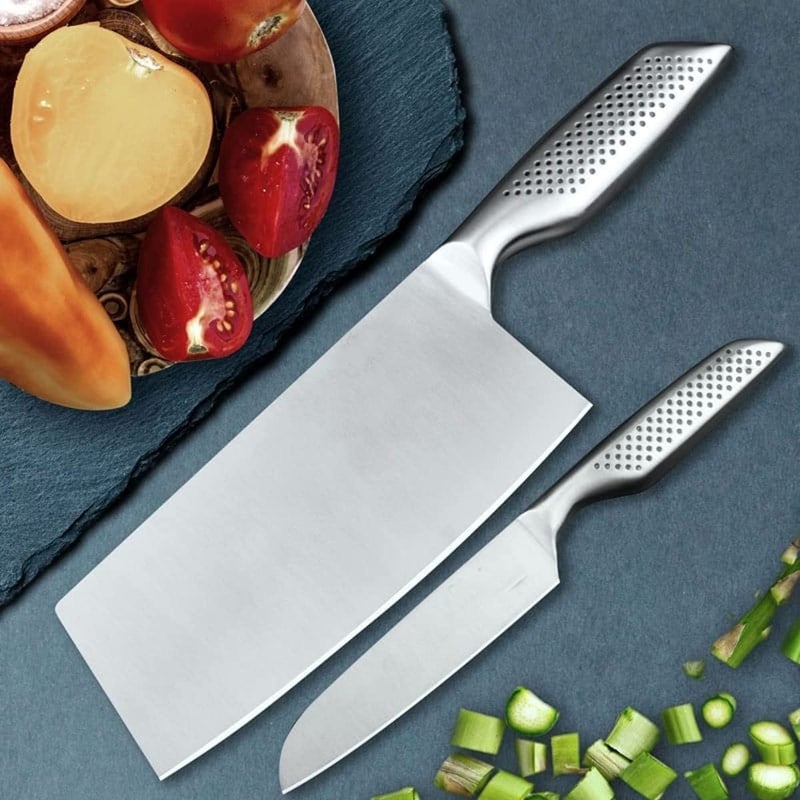 SHFTI Stainless Steel Sharp Blade Kitchen Knife with Comfortable Handle for Meat Vegetables and FruitsKnifeDAC - Image 2