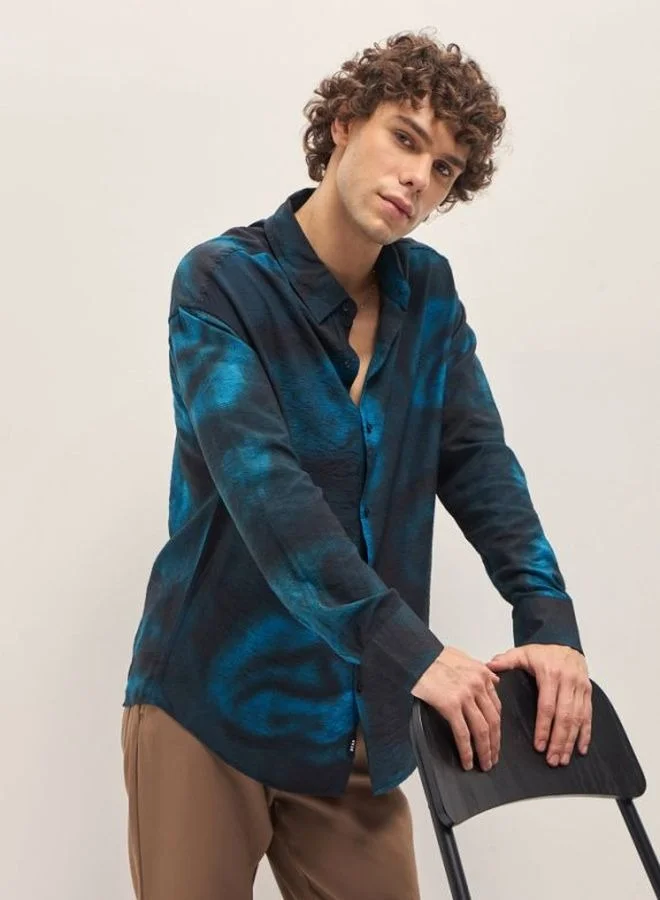 THE BEAR HOUSE Men's Shirt for Casual and Formal Wear | Classic Button-Down Style for Office, Daily Use, Travel, Events & All-Season Outfits | Versatile & Stylish Wardrobe Essential for Every Occasion
