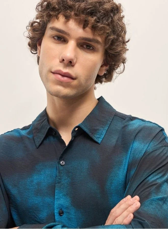 THE BEAR HOUSE Men's Shirt for Casual and Formal Wear | Classic Button-Down Style for Office, Daily Use, Travel, Events & All-Season Outfits | Versatile & Stylish Wardrobe Essential for Every Occasion