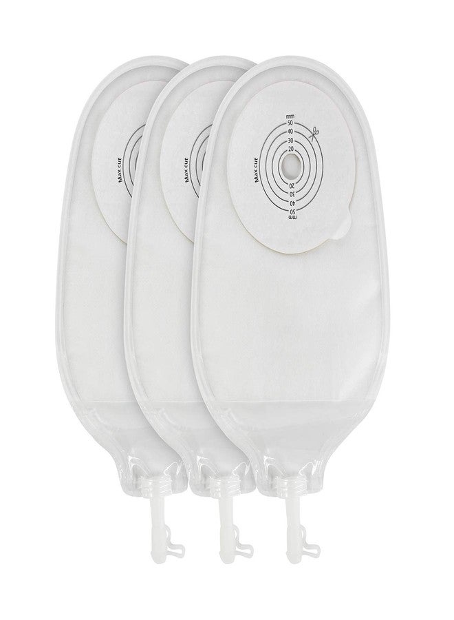 OSTUPMED 15 Pcs Urostomy Bag, Ostomy Bags with Closure for Colostomy Ileostomy Stoma Care, Cut-to-Fit 3/4"-2(10-50mm) - Image 1