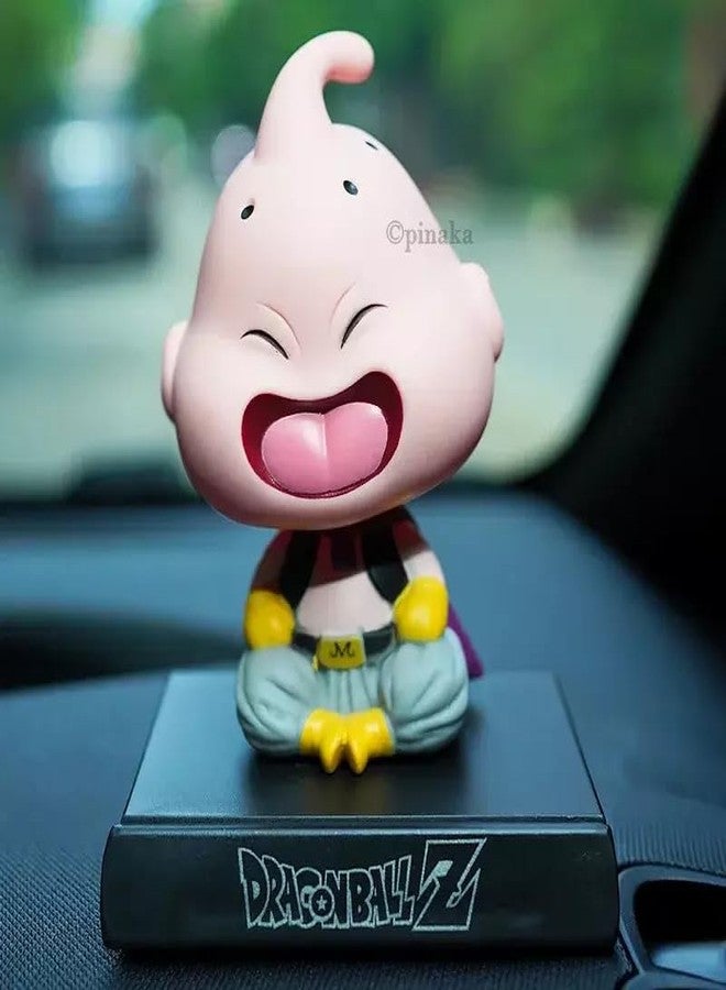 PINAKA Dragon Ball Z Majin Buu Action Figure, Anime, Multi Color, PVC, Bobblehead Collectible with Base - Image 3