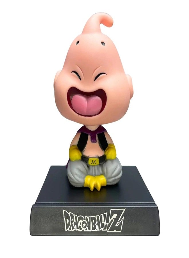 PINAKA Dragon Ball Z Majin Buu Action Figure, Anime, Multi Color, PVC, Bobblehead Collectible with Base - Image 1