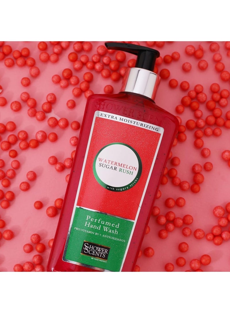 Shower Scents Shower Scents Watermelon Sugar Rush extra moisturizing perfumed hand wash  312ml  - Image 3
