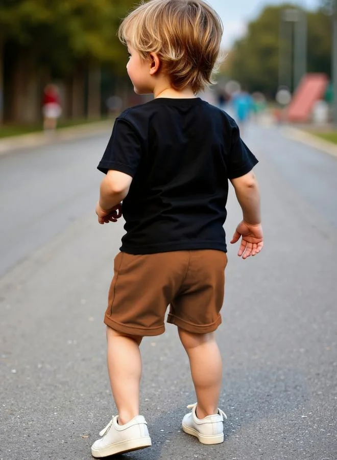 Take Two Boys Graphic T-Short and Shorts Set