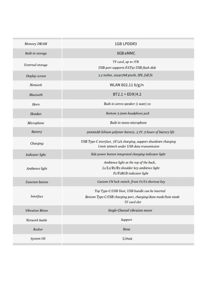 تريميو وحدة تحكم محمولة TRIMUI BRICK مع إضاءة محيطية، PSP ريترو، FC أركاد، وحدة تحكم ألعاب GBA نقطة إلى نقطة عالية الوضوح - Image 5
