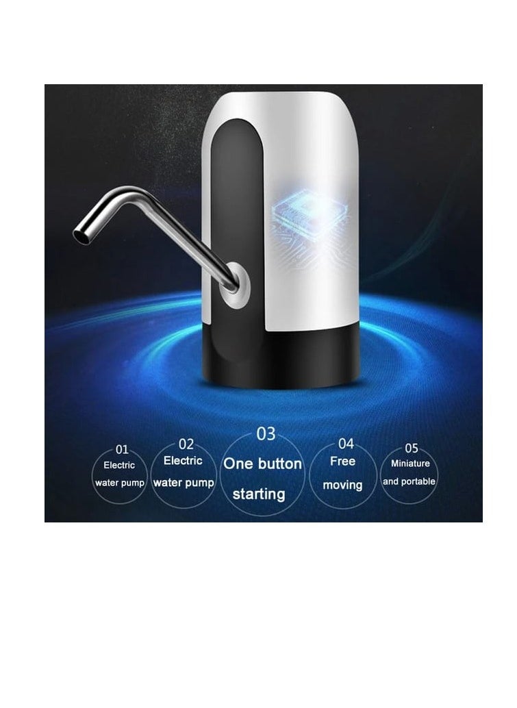 Generic Portable Electric Water Dispenser Mini Automatic Liquid Bottle Pump For Outdoor Garden Kitchen For Bottle Dispenser  - Image 3