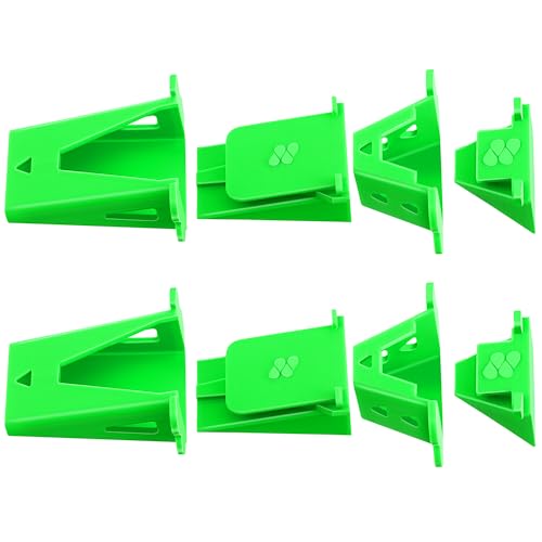 Ceoighe 2 Pack Jelly Roll Fabric Tube Maker, Bias Tape Maker for Jelly Roll Rugs, Sewing Tube Makers Suitable for Quilting DIY, Making Rugs Easier 676226, Patented Design (Green) - Image 1