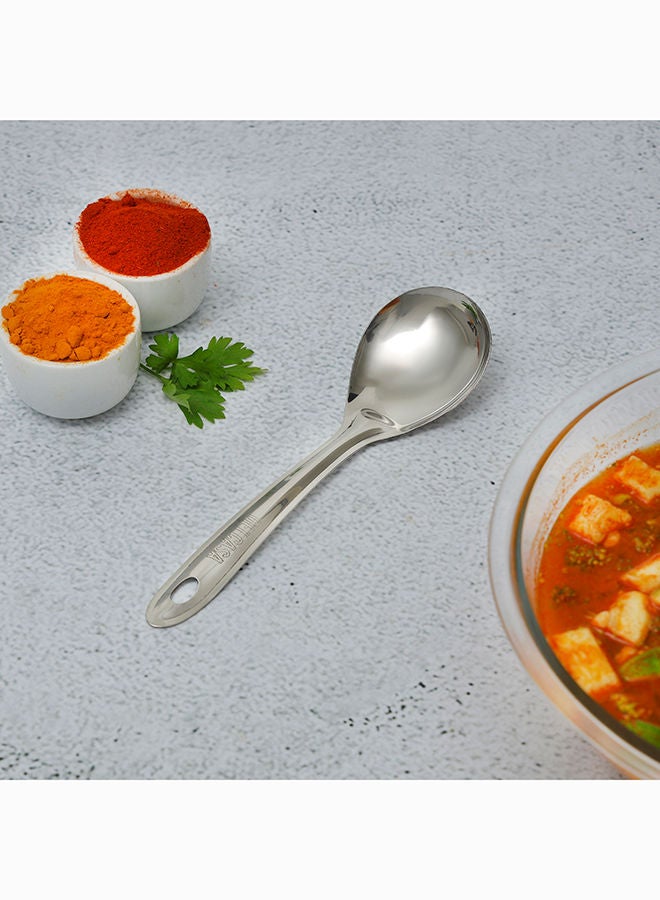 ديلكاسا ملعقة بيضاوية ستانلس ستيل صغيرة - Image 1