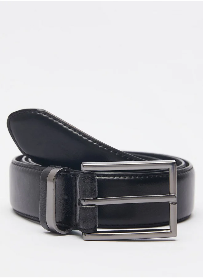 دوتشيني Solid Belt with Pin Buckle Closure
