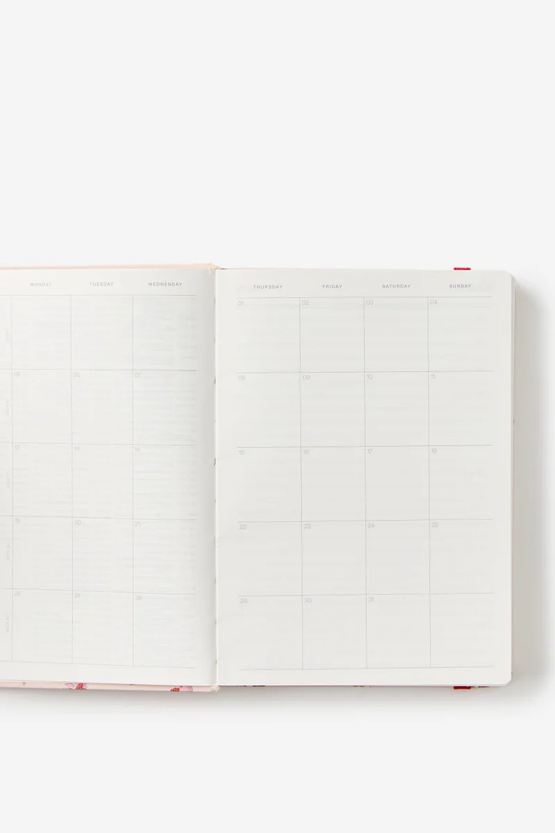 تايبو دفتر يوميات يومي مقوى  مترو