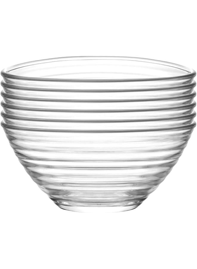 S-TOP Derin Bowl Clear, 68Cc 6Pc St, DRN208E - Image 1