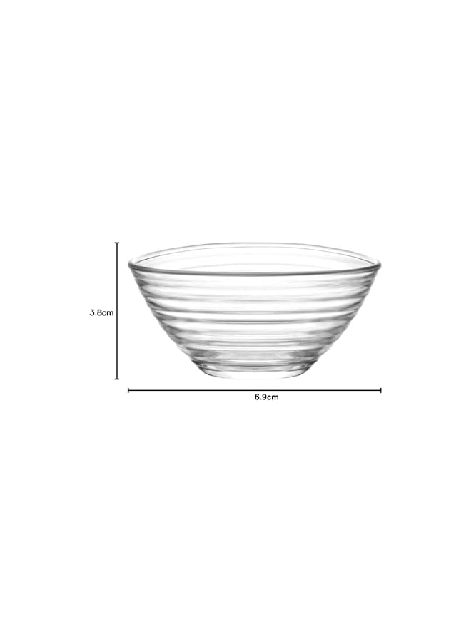 S-TOP Derin Bowl Clear, 68Cc 6Pc St, DRN208E - Image 4