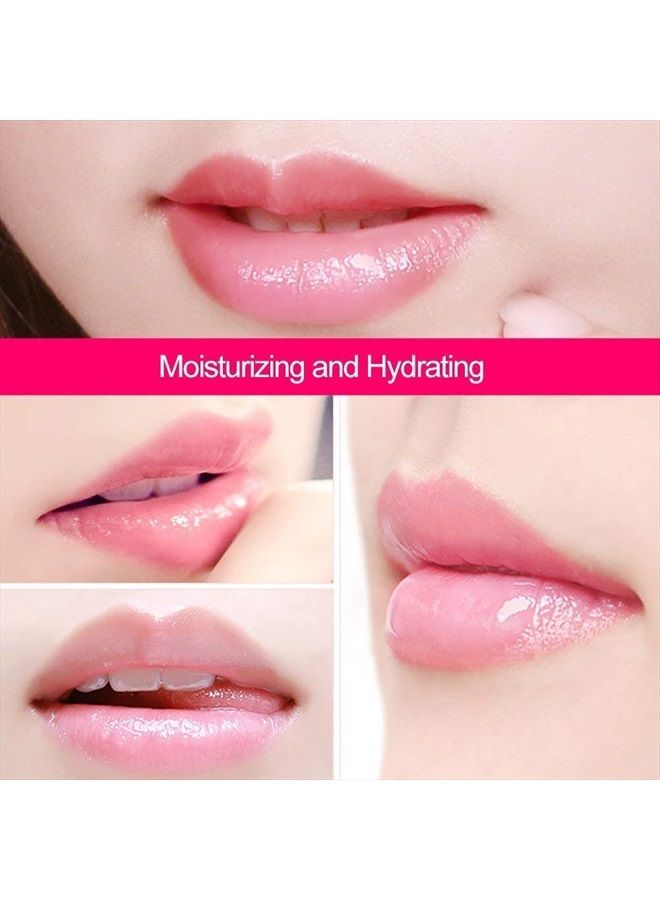 Jakuva 30PCS Pink Collagen Crystal Moisturizing Lip Mask,Gel Lip Pads Lip Balm Lip Masks for Dry Lips,Remove Chapped Skin & Anti-Aging,Hydrating Plumping Your Lips  - Image 2