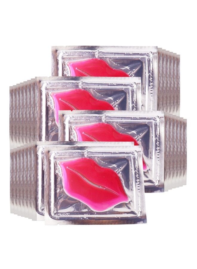 Jakuva 30PCS Pink Collagen Crystal Moisturizing Lip Mask,Gel Lip Pads Lip Balm Lip Masks for Dry Lips,Remove Chapped Skin & Anti-Aging,Hydrating Plumping Your Lips  - Image 1