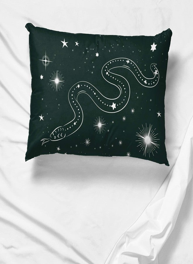 Jay Franco Harry Potter Serpent Stars 1 Pack Pillowcase - Double-Sided Kids Super Soft Bedding - Features Hogwarts House Slytherin - Image 3