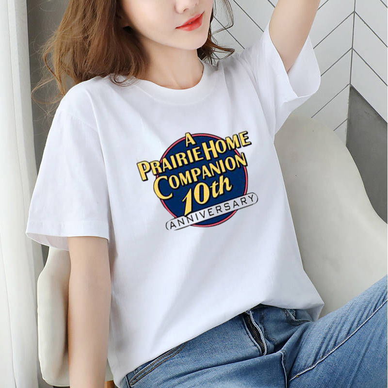 2024 Spring and Summer Fashionable New Short-sleeved Womens T-shirt Female Students Korean Style Fashionable Loose Large Size Ins Top Base Shirt 6034 White  - Image 5