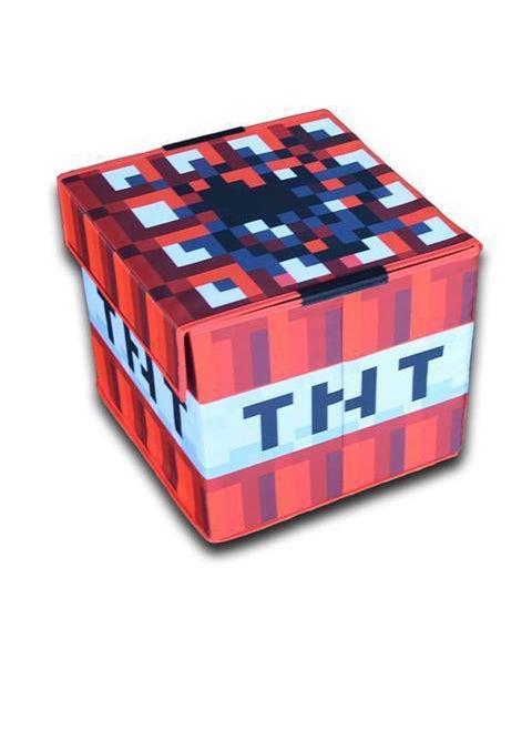 Minecraft Periphery Treasure Chest: TNT Storage Box Stool Sitting Large Storage Stool Box