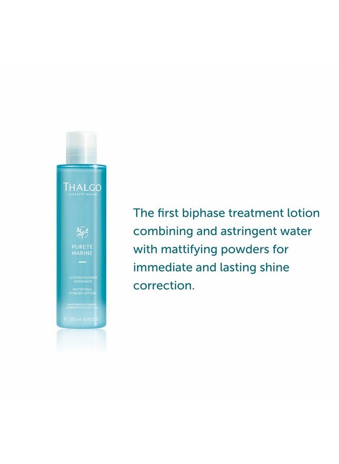 Thalgo Mattifying Powder Lotion Facial Toner For Oily & Combination Skin 200Ml  - Image 3