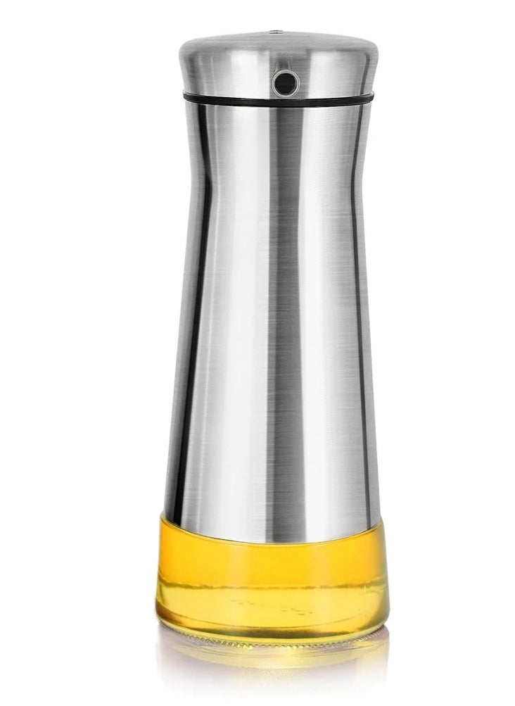 Cc - Gorgeous Olive Oil And Vinegar Dispenser Elegant Stainless Steel Oil Cruet For Easy & Drip Free Pouring - Image 1