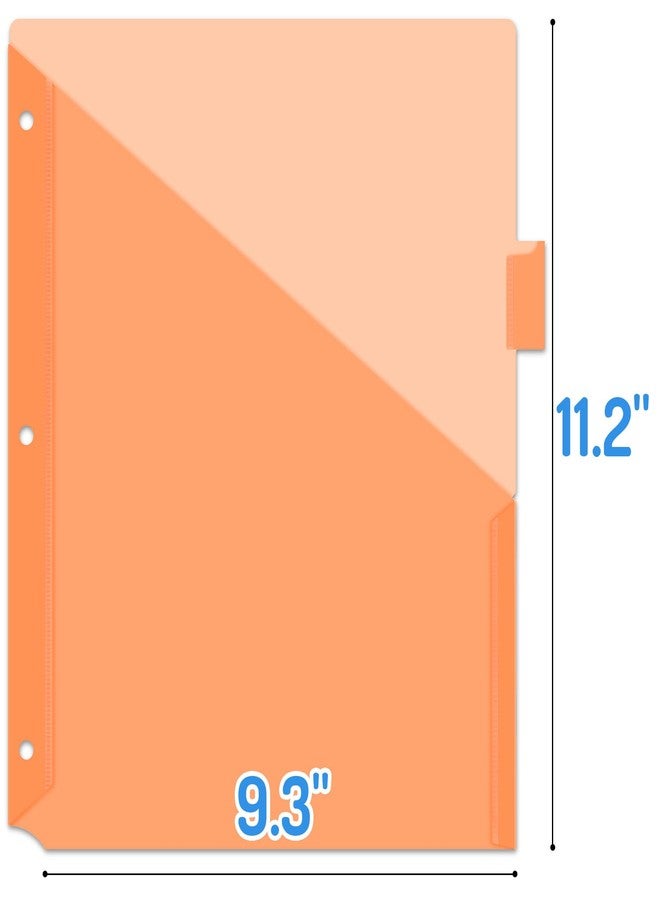 Forvencer 8 Count Dividers with Two Pockets, 8 tabs Binder Dividers for 3 Ring Binder Organizer, Multicolor, 1 Set - Image 4