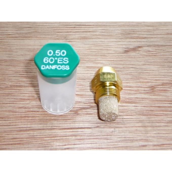 OIL FIRED BOILER BURNER NOZZLE 0.50 X 60 ES USGAL/H  DEGREE SPRAY PATTERN 0.5 HEATING JET 1.50 KG/H 1.5 - Image 2