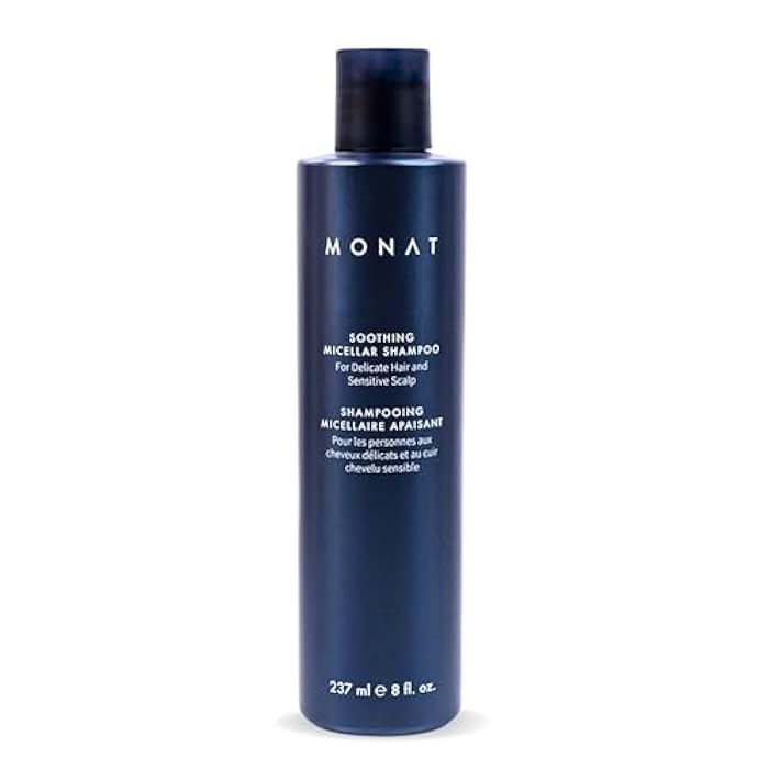 MONAT Soothing Micellar Shampoo - High-Performance Hair Shampoo Promises a Gentle, Refreshing Cleanse. Friendly to Scalp - Net Wt. 237 ml / 8 fl. oz. - Image 1